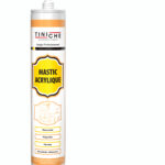 Mastic Acrylique 280ml - Blanc